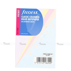 Filofax Buchtasche Organizer klassisch farbig liniert Notizpapier Mine -210508 #J - Bild 1 von 4