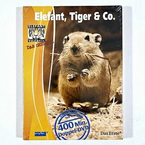 2-DVD Tierdokumentation ELEFANT, TIGER & CO. #13 dt. NEU! Erdmännchen Ratten Bär - Imagen 1 de 2