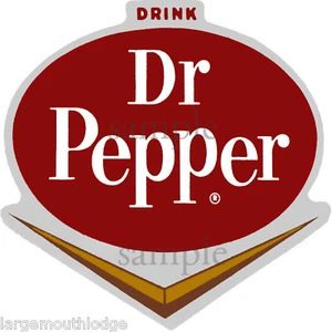 3 INCH DR. PEPPER V DECAL GUMBALL NUT VENDING MACHINE - Picture 1 of 1