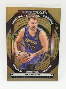 2024-25 Panini Obsidian Luka Doncic #14 Grabado Eléctrico Bronce Inundación Orbital/60 - Imagen 1 de 2