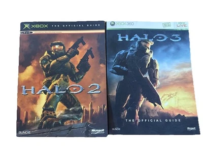 Halo 2 & 3 Official Strategy Guide Lot. Microsoft Xbox 360. Very Good - Image 1 of 4