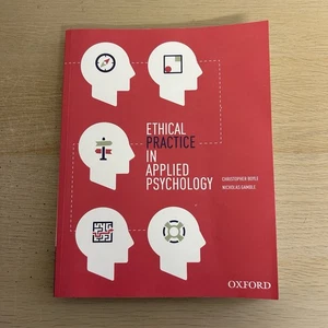Ethical Practice in Applied Psychology by Christopher Boyle English - Picture 1 of 19