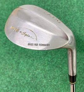 Bite-N-Spin Brass Face Technology 56* cuña de arena eje de acero diestro 36” - Imagen 1 de 8