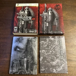 Gears of War 2 Edizione Limitata (Xbox 360) Completo - Testato - Autentico - Foto 1 di 6