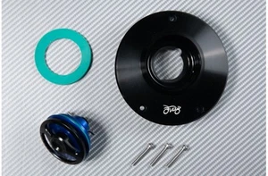 Tappo Serbatoio Benzina Blu Sgancio 1/4 Giro HONDA CBR 600 F/FI PC35 2001-2006 - Picture 1 of 4