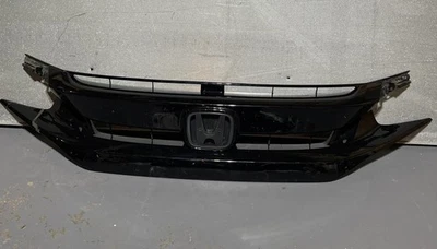 Rejilla delantera 16-19 Honda Civic OEM negra 71120-TGG-A5XX  Foto 1 de 4