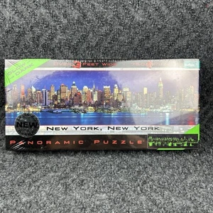 New York NY Glow in the Dark 750 Piece 3 Foot Jigsaw Panoramic Puzzle Buffalo - Picture 1 of 6