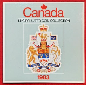 CANADA 1983 BRILLIANT UNCIRCULATED 6 COIN COLLECTION SEALED IN ROYAL MINT PACK - Picture 1 of 5