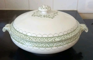 Vintage F Winkle & Co Ltd Whieldon Ware England Melba Suppenterrine mit Deckel (B7) - Bild 1 von 8