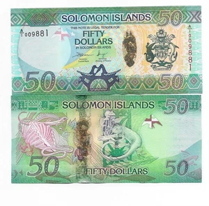 Solomon Islands 50 Dollars 2023 UNC P35 - Picture 1 of 1