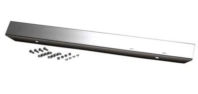 Parachoques delantero Kentrol 42 pulgadas sin agujero - plata pulida para Jeep CJ 45-86 Foto 1 de 4