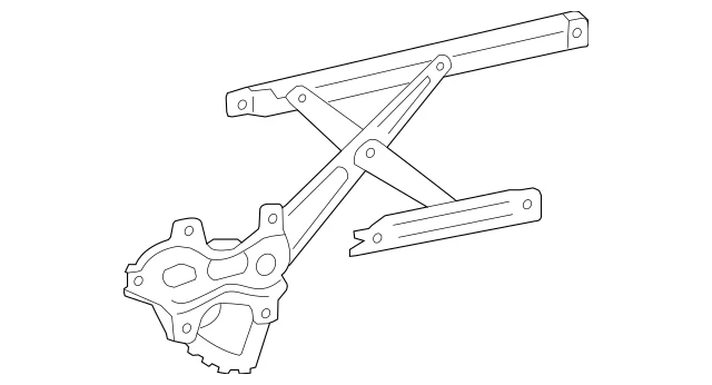 REGULADOR VENTANA DELANTERO IZQUIERDO LEXUS IS350 2014-2022 NUEVO OEM 69802-53040 Foto 1 de 1