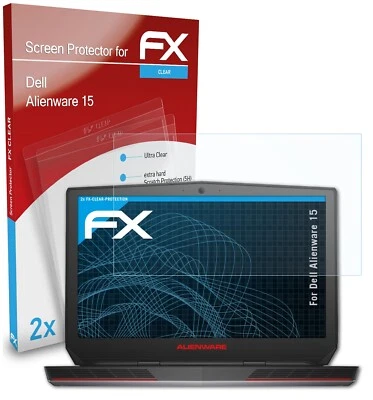 atFoliX 2x Pellicola Protettiva per Dell Alienware 15 chiaro - Immagine 1 di 4