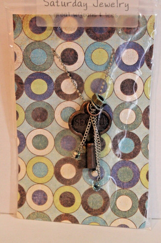 UNDERCOVER Collana Chiavi Segrete Gioielli Sabato con Gemme NUOVA