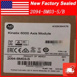 2094-BM03-S Servoazionamento Kinetix Modulo 6000 Assi AB 2094BM03S Nuovo - Foto 1 di 5