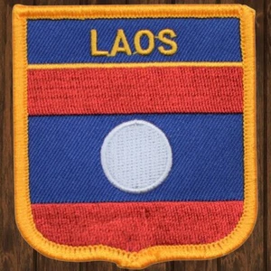 Laos Embroidered Patch — Iron On - Picture 1 of 1