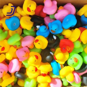 Mini Multicolor Rubber Ducks Baby Bath Ducky Pool Squeaky Little Duck 51 Pcs Toy - Picture 1 of 12