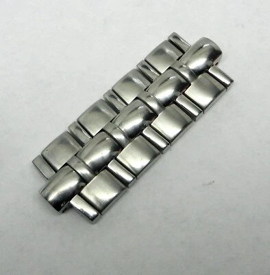 Reloj Hombre Movado Medallista 20mm Acero Inoxidable Parcial Pulsera Banda Eslabón 84 E7 1890 Foto 1 de 4