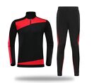 Adults Mens Woman Football Sports Running Tracksuit Gym Top Pants Training Suit