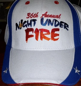 JOHN FORCE NEW NHRA HAT NIGHT UNDER FIRE 2013 CAP STRAPBACK WINNERS CIRCLE RARE - Picture 1 of 8