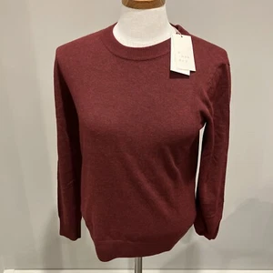 Brand New! A New Day Red Wine Women’s Sweater Size XS Burgundy Bordeaux - Picture 1 of 9