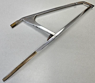 NICE USED ORIGINAL PORSCHE 911 912 TARGA LEFT DOOR VENT WINDOW FRAME NLA L3 - Image 1 of 4