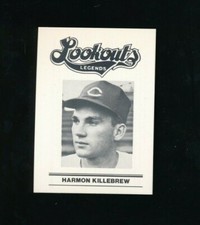 1988 CHATTANOOGA LOOKOUTS LEGENDS Harmon Killebrew HOF mint gradable very rare 