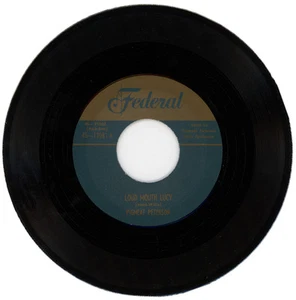 PIGMEAT PETERSON  "LOUD MOUTH LUCY c/w EVERYBODY LOVES A FATMAN" 1952 R&B - Picture 1 of 2