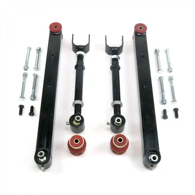 Performance 64-66 GM A-Body Rear Upper & Lower Control Arm Kit - Black - Image 1 of 2