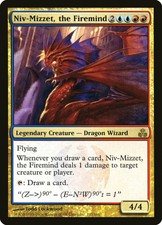 MTG 1x Foil NIV-MIZZET, THE FIREMIND Guildpact (LP)