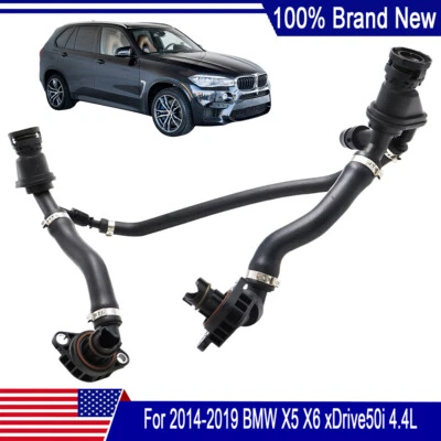 11158647962 NEW PCV Valve Breather Hose For 2014-2019 BMW X5 X6 xDrive50i 4.4L - Imagem 1 de 4