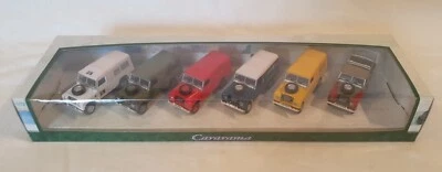 Cararama 716X Set of 6 Land Rovers UN, army, Fire Brigade, RAC, AA, pick-up 1:72 - Image 1 of 4