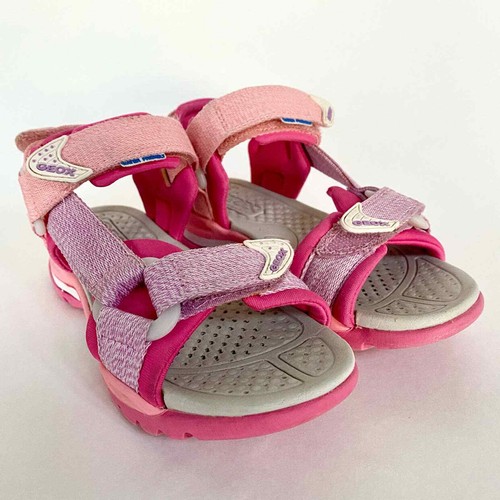 GEOX Respira Borealis Sport Sandal Active Outdoor Waterproof Pink Girls 11 EU29