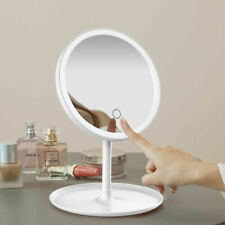 5X Magnifying LED Desktop Vanity Mirror Lighted Makeup With Battery DC5V 3.5W