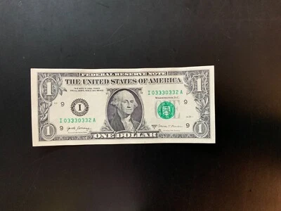 2013 $1 DOLLAR BILL E69399369E (EE) - Image 1 of 4