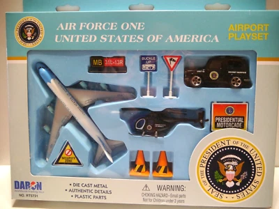 Nuevo juego presidencial Air Force One Airport diecast Daron Toys Foto 1 de 2