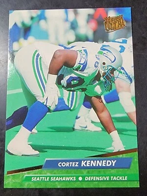1992 Fleer Ultra Football #379 Cortez Kennedy  - Image 1 of 2