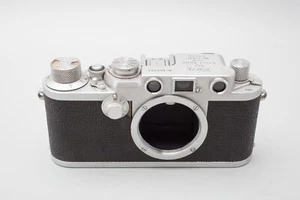 Leica III f Red Dial Ernst Leitz Wetzlar 35mm Rangefinder Film Camera, IIIf - Picture 1 of 14