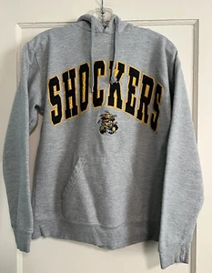 WSU Shockers Hoodie W/Hand Warmer Size M Women's Pocket Pre Owned (E736) - Picture 1 of 8