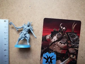 UM'TULL WARRIOR MINIATURE + CARD / BARBARIAN / HATE BOARD GAME CMON G169 - Imagen 1 de 1