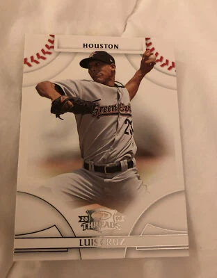 2008 Donruss Threads #86 Luis Cruz Houston Astros - Image 1 of 2