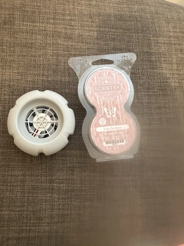 Mini Ventilador Difusor Ambientador USB Color Gris Nuevo en Caja Gris Foto 1 de 1