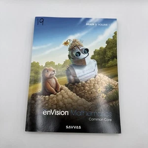 Savvas Envision Mathematics Common Core - Grade 3 Vol. 1 Topics 1-7 *Read Desc. - Picture 1 of 24