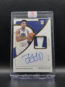 2024 Panini Immaculate Trayce Jackson-Davis True Rookie Patch Auto /99 - Sealed - Picture 1 of 2