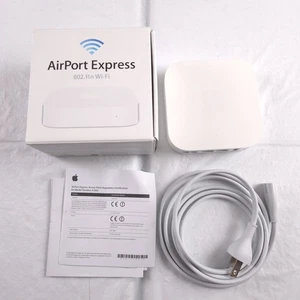 Apple AirPort Express A1392 (2nd Gen) Wi-Fi Router – Good Working Condition - Picture 1 of 2