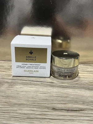 GUERLAIN ABEILLE ROYALE 蜂蜜治疗日霜 7 毫升/0.23 液量盎司 旅行 全新带盒 — 第 1/4 张图片
