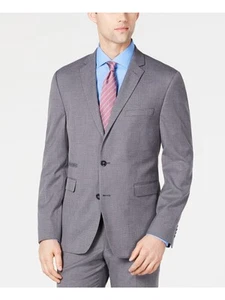 VINCE CAMUTO Mens Gray Slim Fit Wrinkle Resistant Suit Separate Blazer 40L - Picture 1 of 9