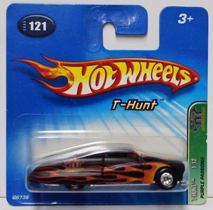 Hot wheels Purple Passion Super Treasure Hunt mint short card 2004 Real Riders - Bild 1 von 2