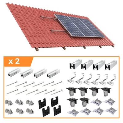 SOLAR ALLIN PV Montagesystem für Schrägdach Ziegeldach
