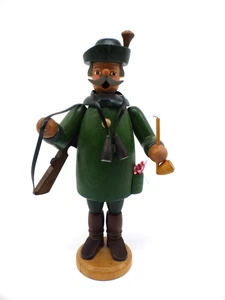 Erzgebirge Volkskunst Räuchermännchen Jäger - Bild 1 von 11